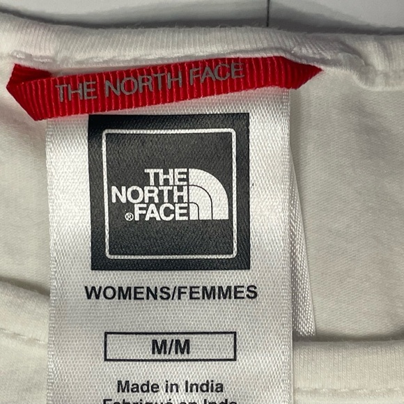 THE NORTH FACE Tank Top Size Medium White Color Adjustable Strap Simple Tank Top - Picture 5 of 10